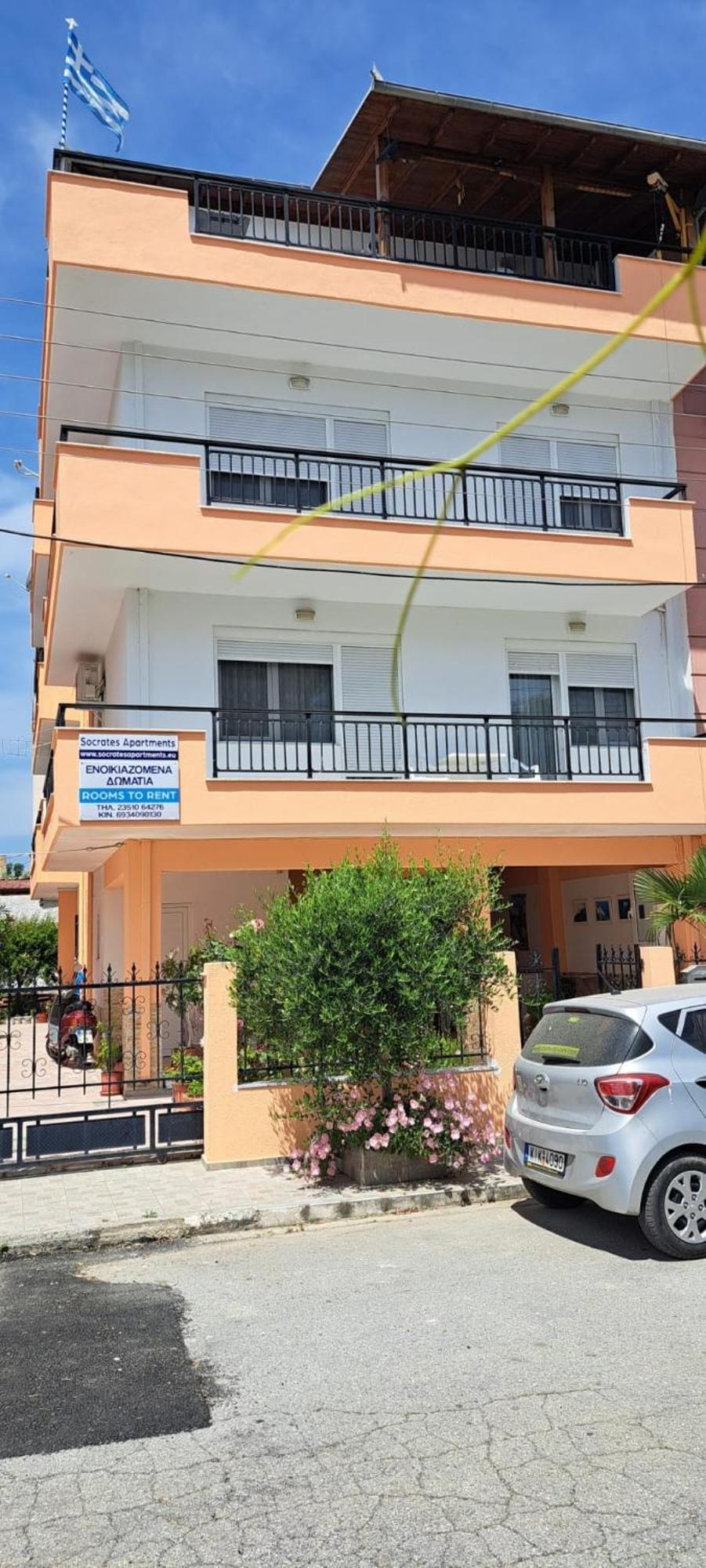 Socrates Apartments Olympiakí Aktí Exteriör bild